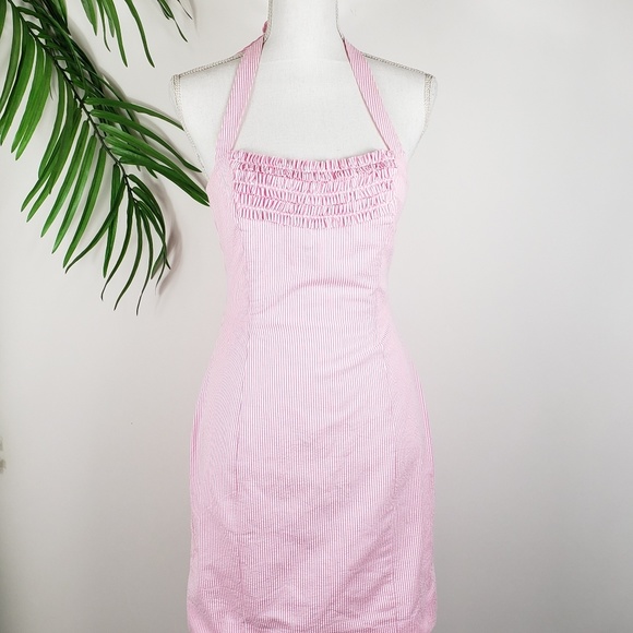 Lilly Pulitzer Dresses & Skirts - Lilly Pulitzer Maureen Seersucker Halter Dress 2